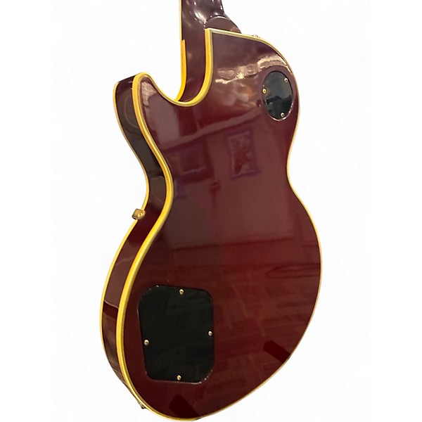 Vintage 1987 Gibson Les Paul Custom Wine Red Solid Body Electric Guitar