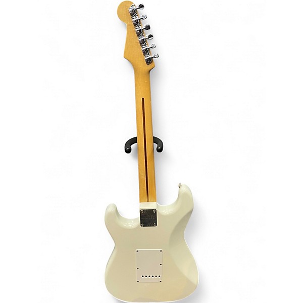 Vintage 1991 Squier Wayne's World Stratocaster 91' White Solid Body Electric Guitar