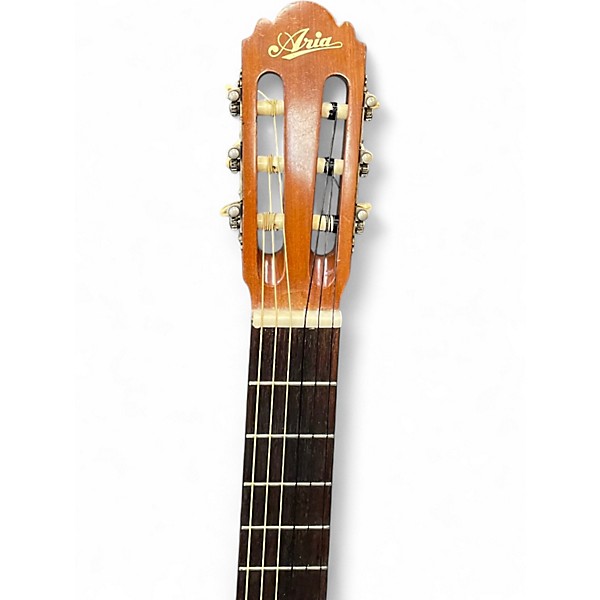 Used Aria a551b Natural Classical Acoustic Guitar