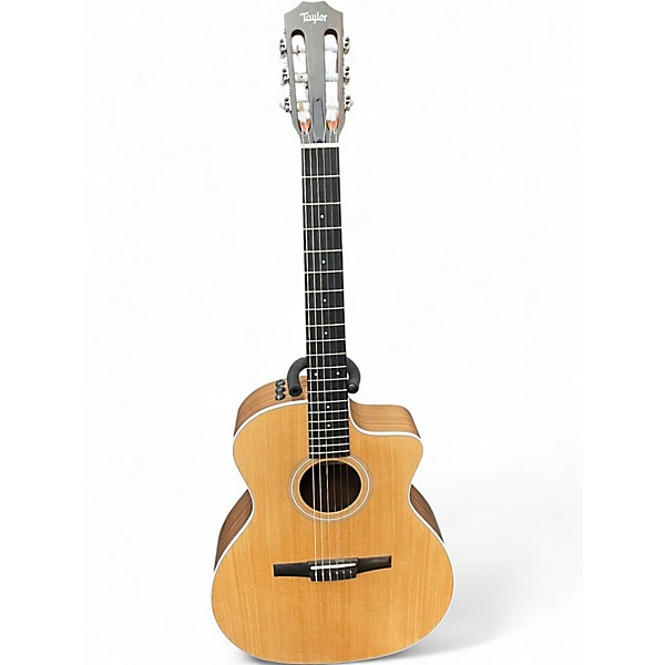 Used Taylor 214CEN Natural Classical Acoustic Electric Guitar