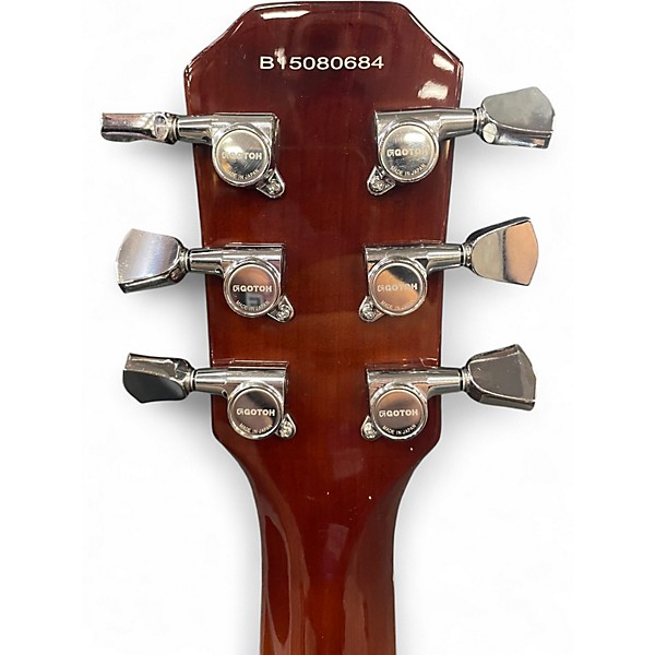 Used Austin Super-6 Gold Top Solid Body Electric Guitar