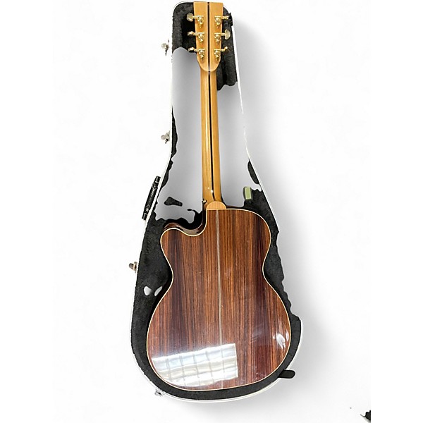 Used Zager Zad9000cme Natural Acoustic Electric Guitar