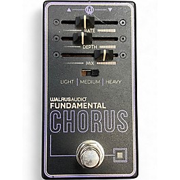 Used Walrus Audio FUNDAMENTAL CHORUS Effect Pedal