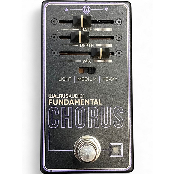 Used Walrus Audio FUNDAMENTAL CHORUS Effect Pedal