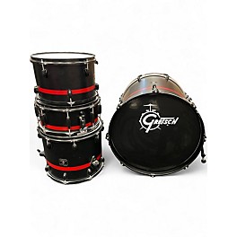 Used Gretsch Drums 4 Piece Catalina Club Series Black Drum Kit