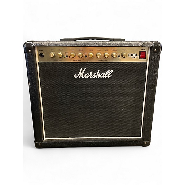 Used Marshall DSL15C 15W 1x12 Tube Guitar Combo Amp