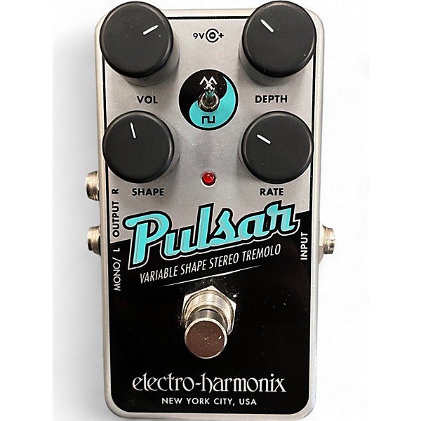 Used Electro-Harmonix Nano Pulsar Stereo Tremolo Effect Pedal