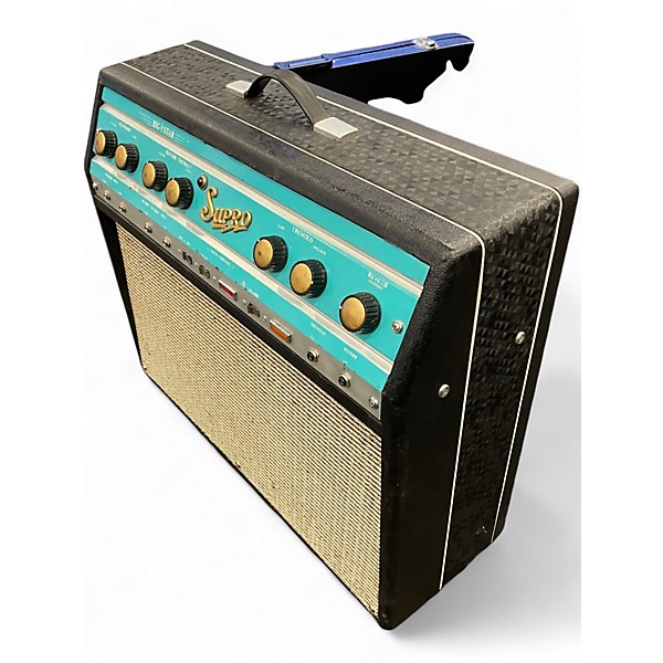 Vintage 1968 Supro BIG STAR REVERB Tube Guitar Combo Amp