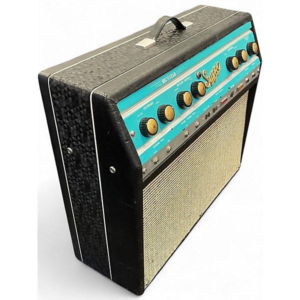 Vintage 1968 Supro BIG STAR REVERB Tube Guitar Combo Amp