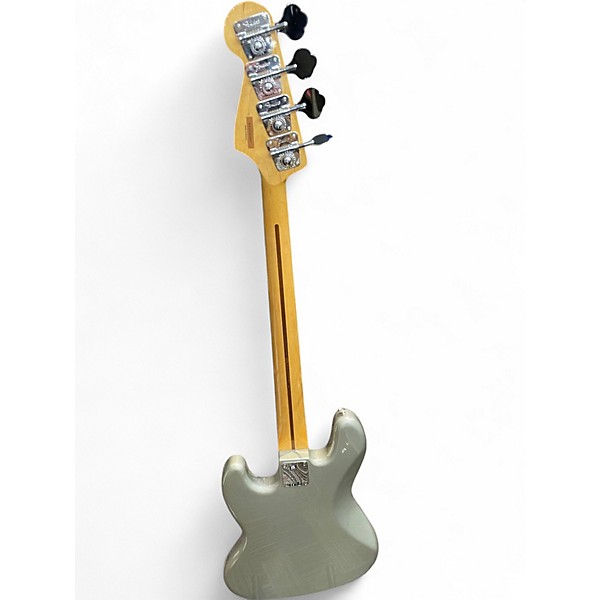Used Fender Vintera 70s Jazz Bass Inca Silver Electric Bass Guitar
