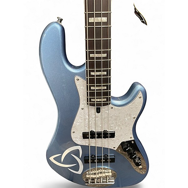 Used Lakland DJ4 SKYLINE DARRYL JONES Lake Placid Blue Electric Bass Guitar