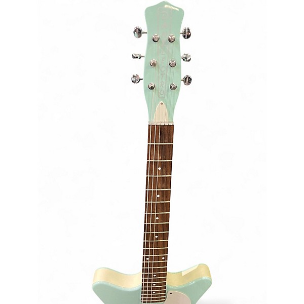 Used Danelectro DC59 Seafoam Green Solid Body Electric Guitar
