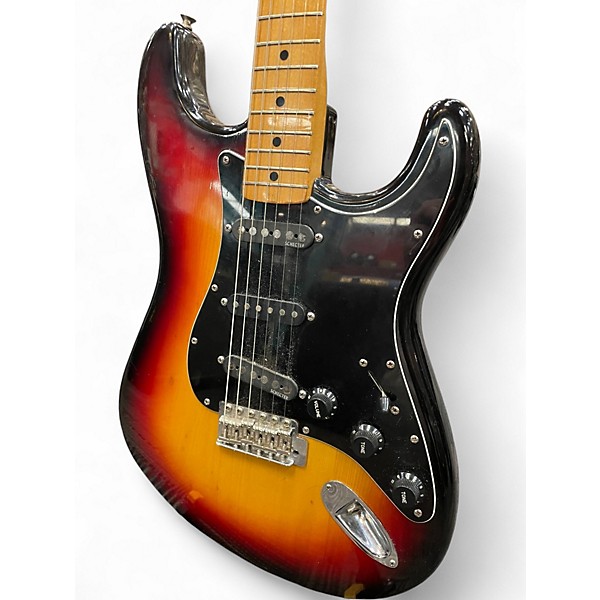 Vintage 1979 Tokai Modified Silver Star 2 Color Sunburst Solid Body Electric Guitar