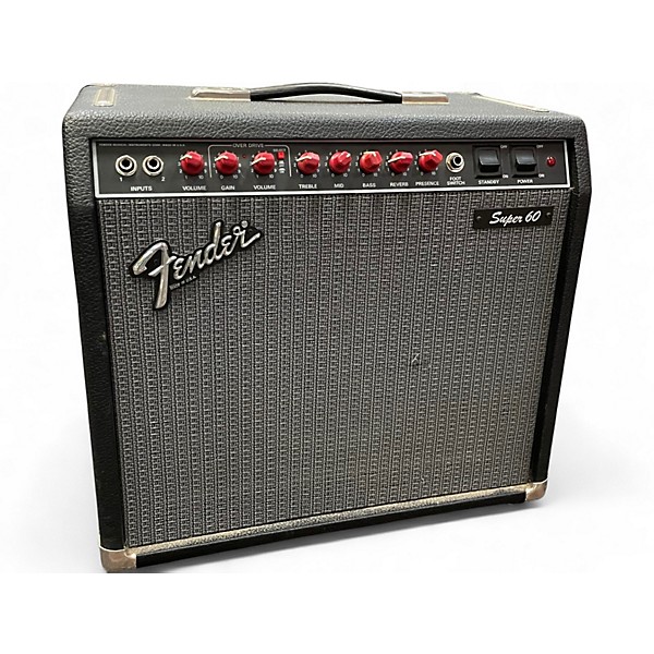 Used Fender Super Sonic 60 60W Tube Guitar Amp Head