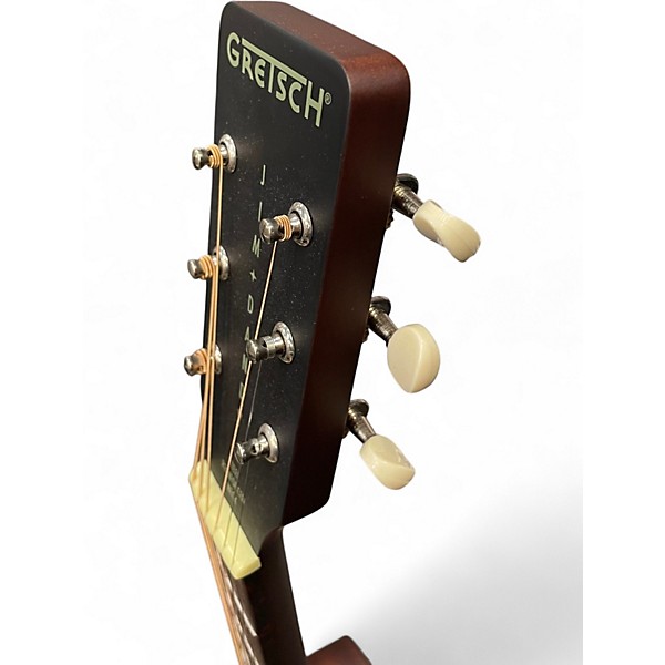 Used Gretsch Guitars Jim Dandy Deltoluxe Concert Black Acoustic Guitar