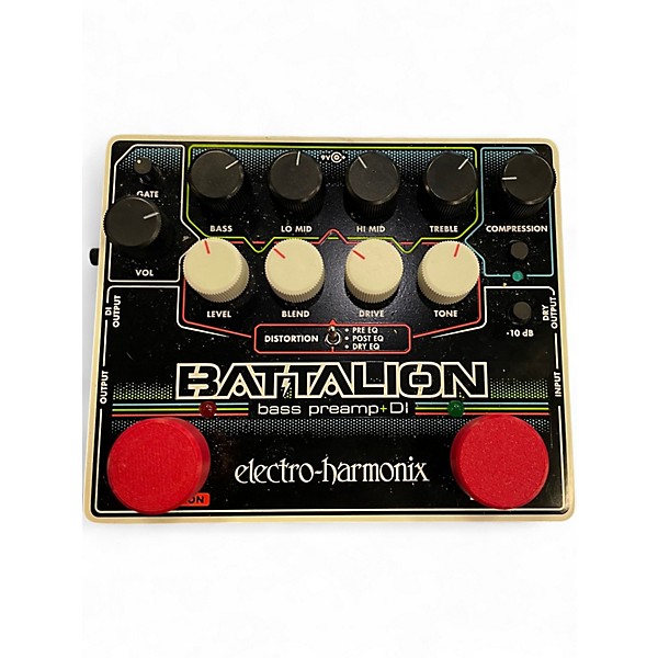 Used Electro-Harmonix BATTALION Bass Effect Pedal
