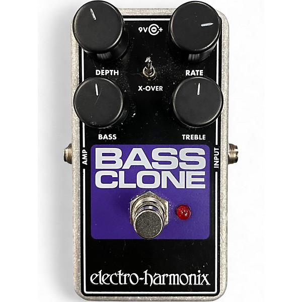 Used Electro-Harmonix Bass Clone Analog Chorus Bass Effect Pedal