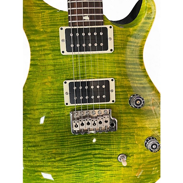 Used PRS CE24 Green Solid Body Electric Guitar