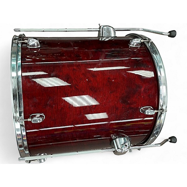 Used Mapex 6 Piece Horizon Crimson Red Burst Drum Kit