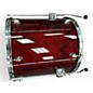 Used Mapex 6 Piece Horizon Crimson Red Burst Drum Kit