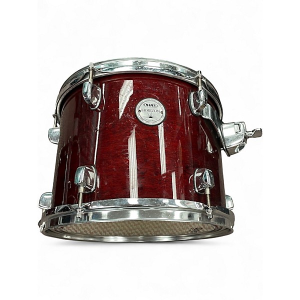 Used Mapex 6 Piece Horizon Crimson Red Burst Drum Kit