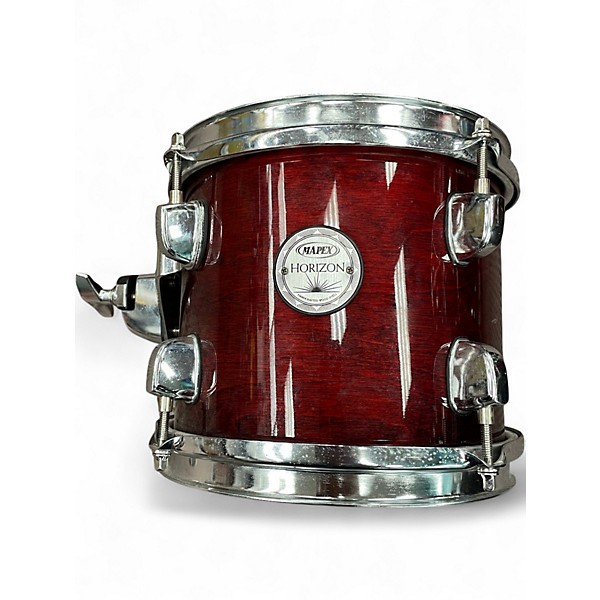 Used Mapex 6 Piece Horizon Crimson Red Burst Drum Kit