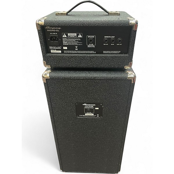 Used Ampeg Micro-CL Micro Stack 100W 2x10 Bass Combo Amp