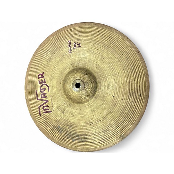 Used Invader 14in Hi Hat Top Cymbal