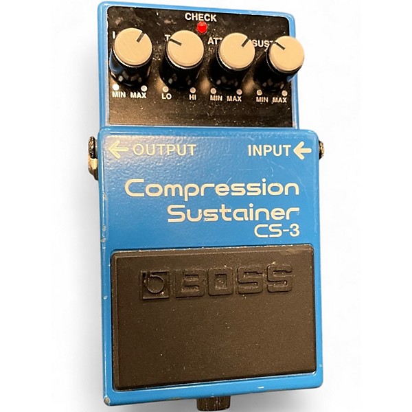 Used BOSS CS3 Compressor Sustainer Effect Pedal
