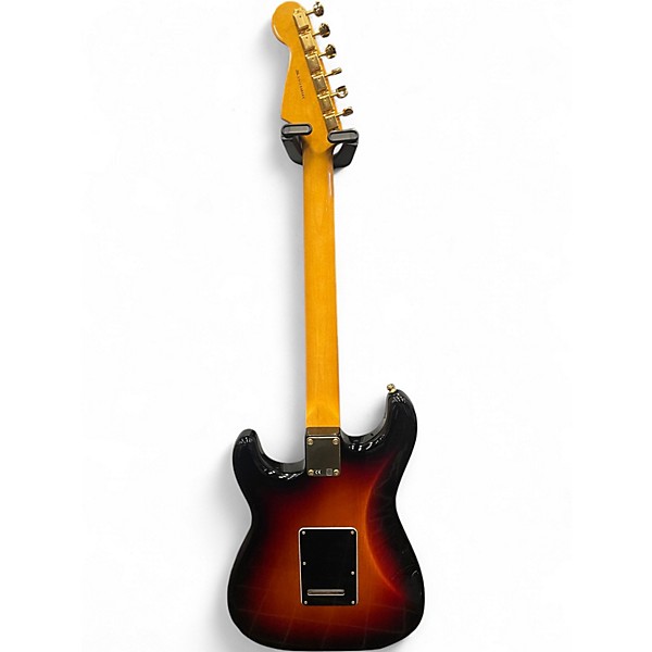 Used Fender SRV Signature Stratocaster 3 Tone Sunburst Solid Body Electric Guitar