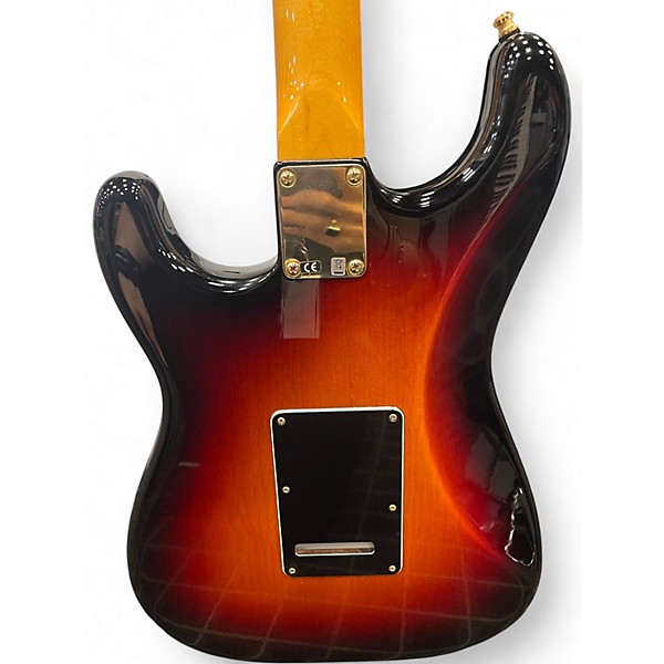 Used Fender SRV Signature Stratocaster 3 Tone Sunburst Solid Body Electric Guitar
