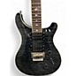 Used PRS SE Custom 24 Trans Black Solid Body Electric Guitar