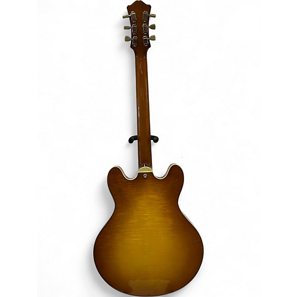Used 2024 Eastman T486GB Honey Burst Hollow Body Electric Guitar