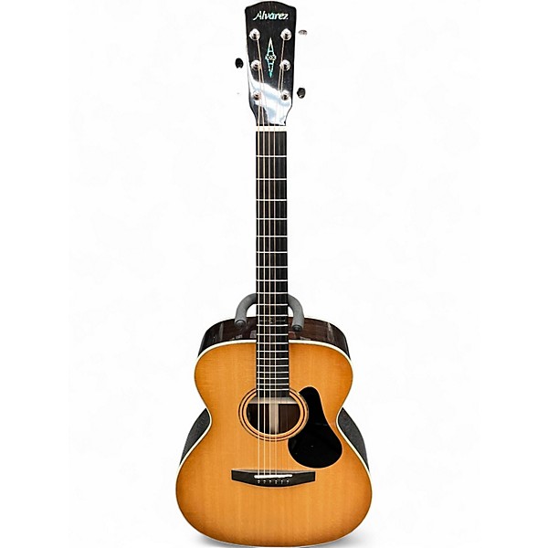 Used Alvarez lf710 Sunburst Acoustic Electric Guitar