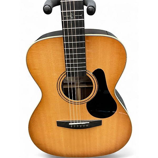 Used Alvarez lf710 Sunburst Acoustic Electric Guitar
