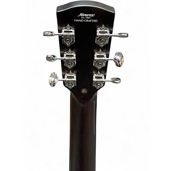 Used Alvarez lf710 Sunburst Acoustic Electric Guitar