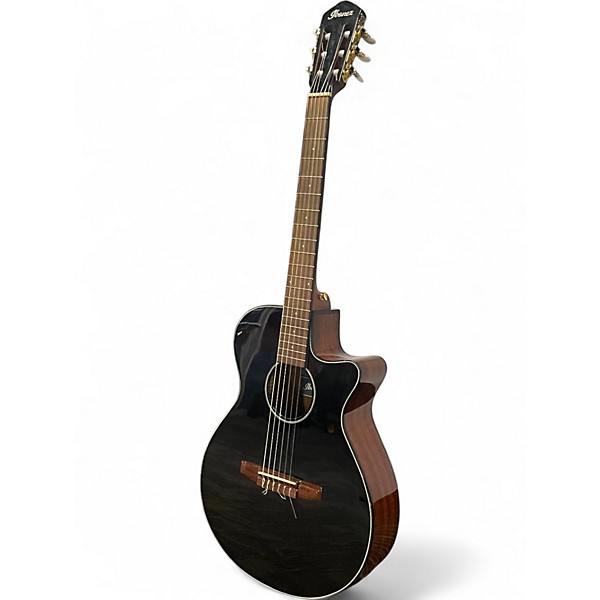 Used Ibanez AEG50N-BKH Black Acoustic Electric Guitar