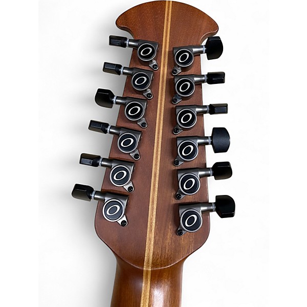 Used Ovation 2758AX-NEB-G Pro Series Standard Elite Deep Contour 2 Color Sunburst 12 String Acoustic Electric Guitar