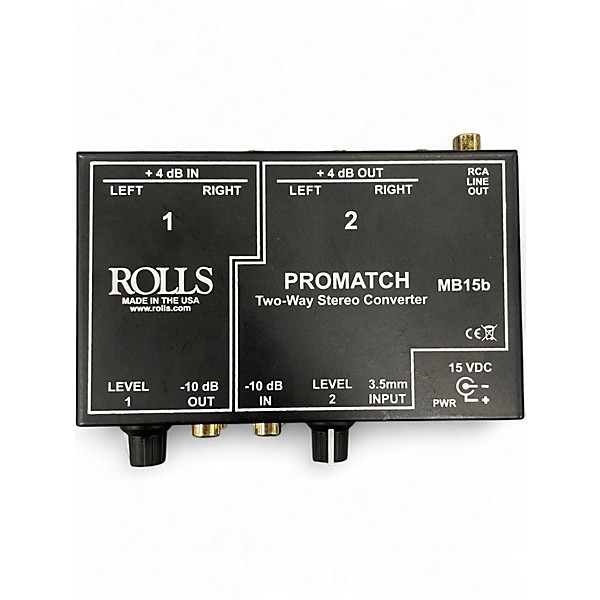 Used Rolls MB15b Microphone Preamp
