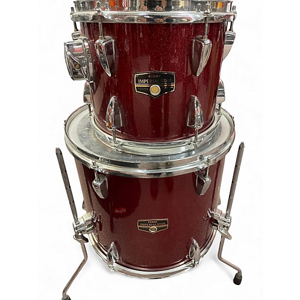 Used TAMA 6 Piece Imperialstar Trans Red Drum Kit