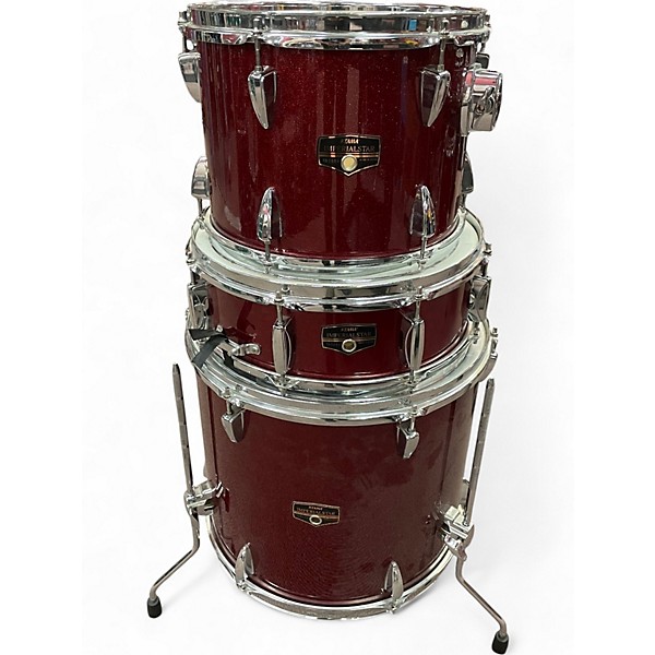 Used TAMA 6 Piece Imperialstar Trans Red Drum Kit