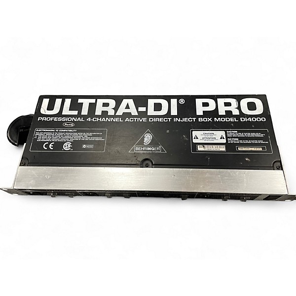 Used Behringer DI4000 Direct Box