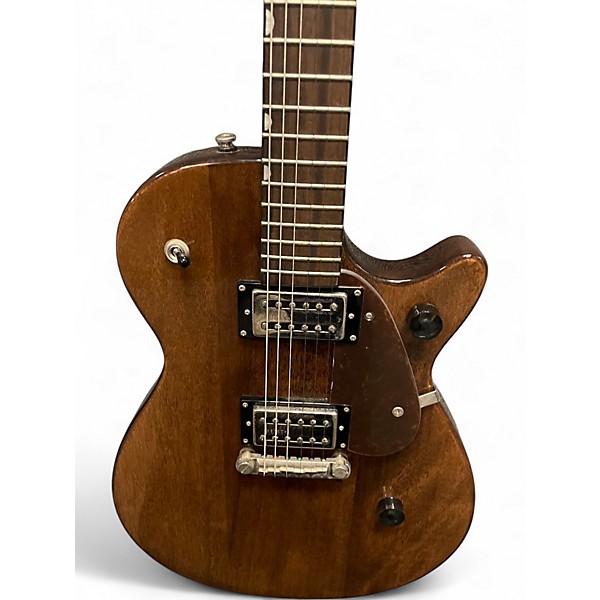 Used 2020 Gretsch Guitars G2210 Streamliner Junior Jet Club Trans Brown Solid Body Electric Guitar