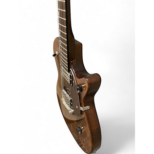 Used 2020 Gretsch Guitars G2210 Streamliner Junior Jet Club Trans Brown Solid Body Electric Guitar