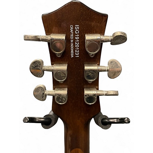 Used 2020 Gretsch Guitars G2210 Streamliner Junior Jet Club Trans Brown Solid Body Electric Guitar