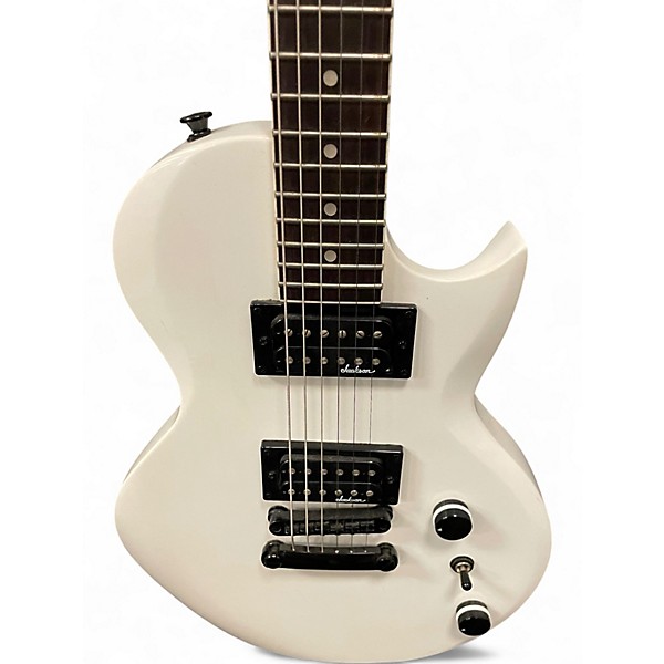 Used Jackson JS22 Monarkh SC Snow White Solid Body Electric Guitar