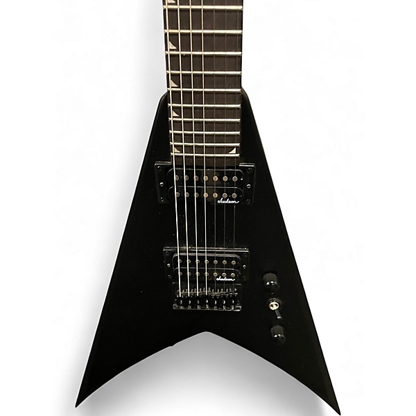 Used Jackson JS22-7 Dinky 7 String Black Solid Body Electric Guitar