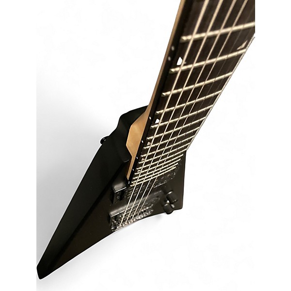 Used Jackson JS22-7 Dinky 7 String Black Solid Body Electric Guitar
