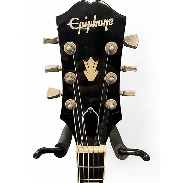 Used Epiphone SG Modern Figured Trans Black Solid Body Electric Guitar