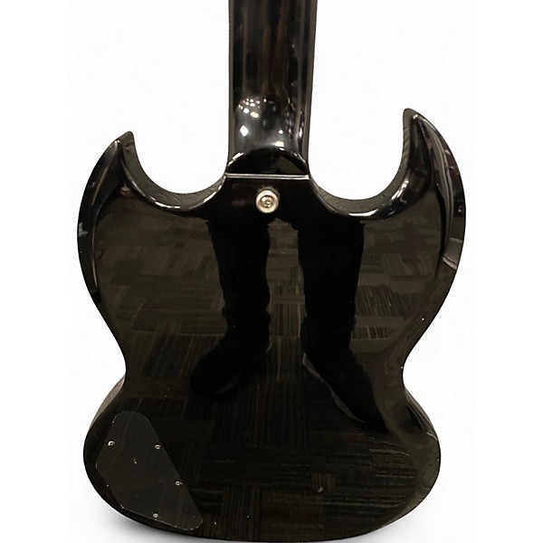 Used Epiphone SG Modern Figured Trans Black Solid Body Electric Guitar